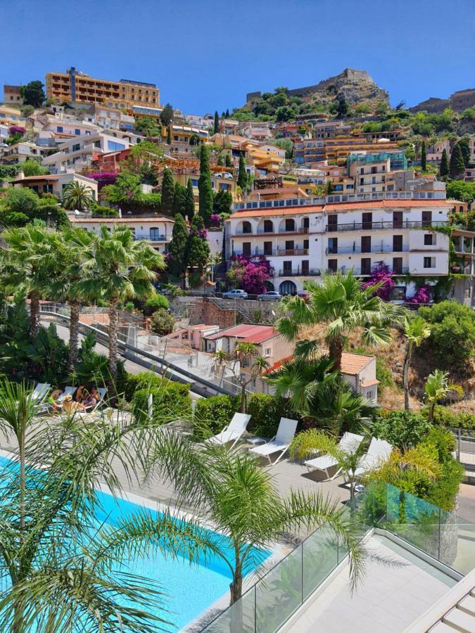 Апартаменты Minerva Luxury Town Center , Pool And Parking Таормина Экстерьер фото